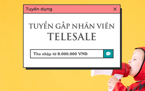 Công ty TNHH TM&DV Teletech tuyển nhân viên Telesale đi làm ngay